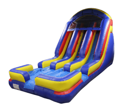 20 Ft Dual Lane Water Slide