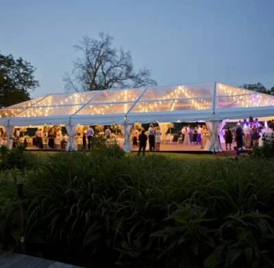 Where to Rent Our Clear Top Tent Online