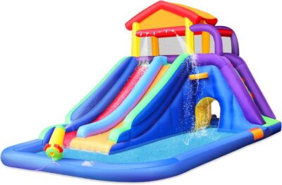 Toddler Water Slide with Pool