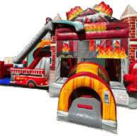Where to Rent Fire Truck Bounce House Online