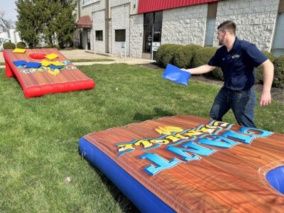 Where to Rent Giant Inflatable Cornhole Online