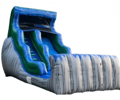 18 Ft Single Lane Water Slide