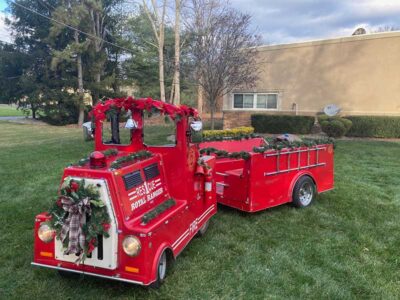Holiday Fire Truck